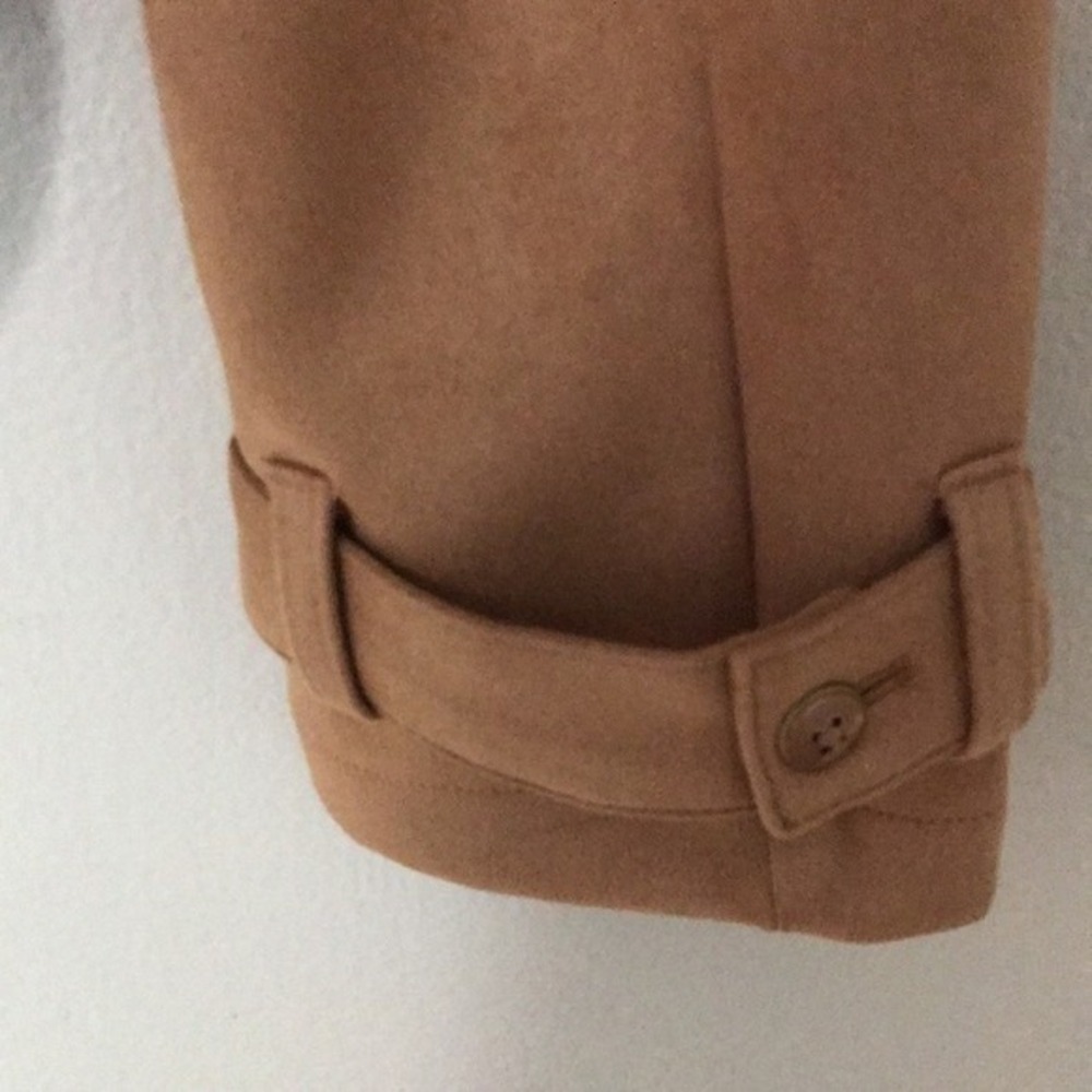 Nanette Nanette Lepore Women's L Jacket Caramel Faux Suede Cropped NJ4F114N6 - Picture 6 of 10